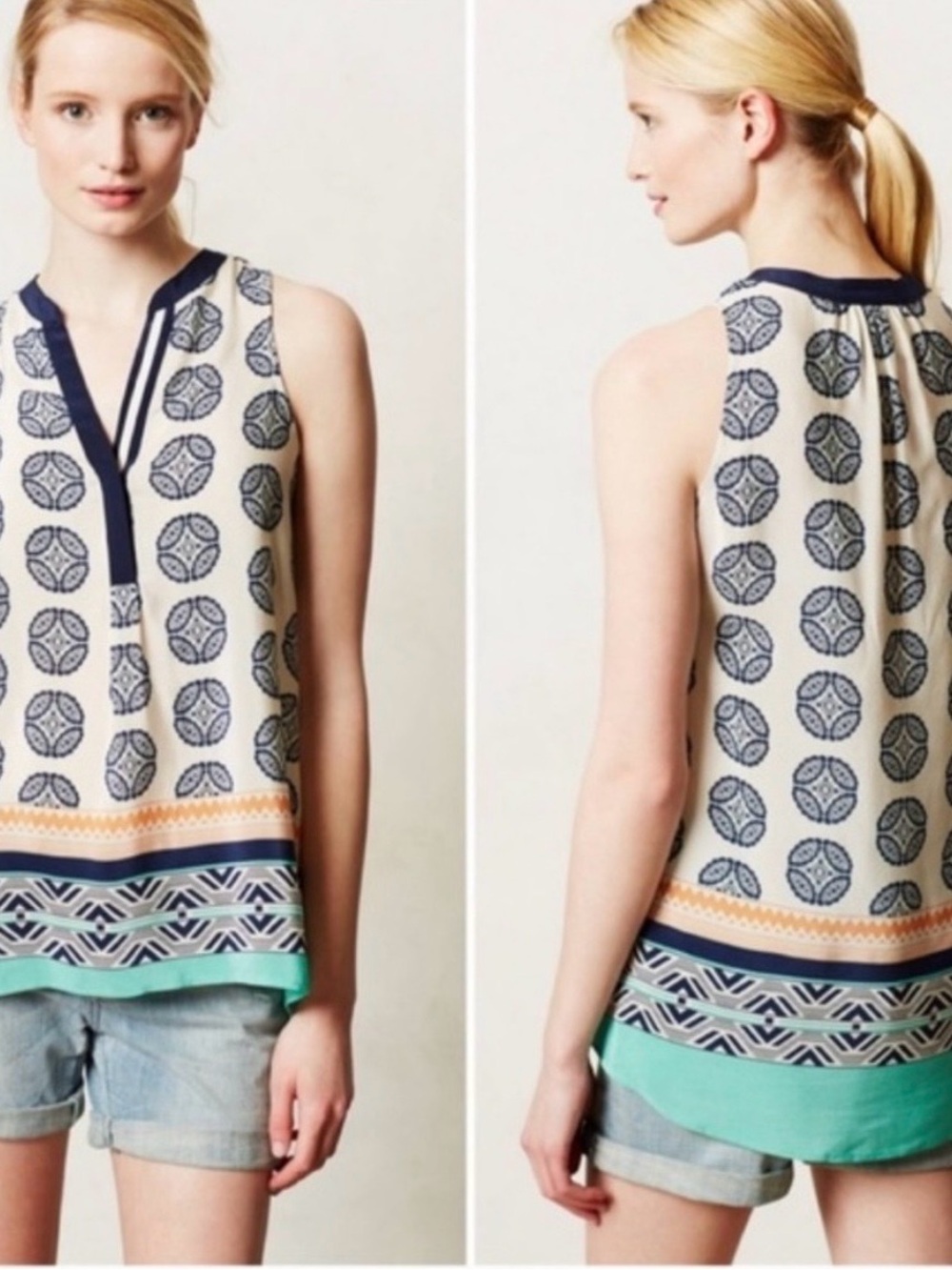 NWT Vanessa Virginia Anthropologie Finn Tank Top- LP